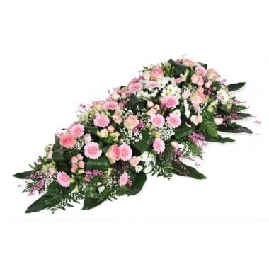 Composition de deuil rose Repos Eternel