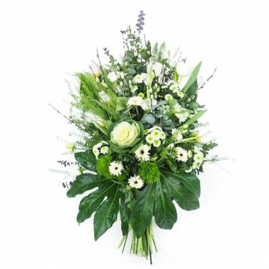Gerbe de fleurs piquées Luna