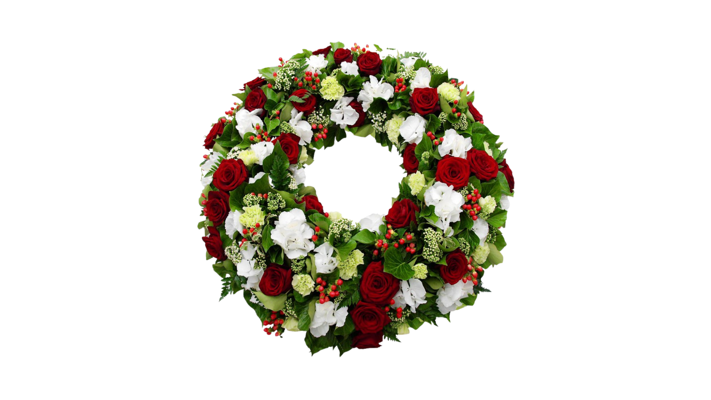 Couronne de fleurs