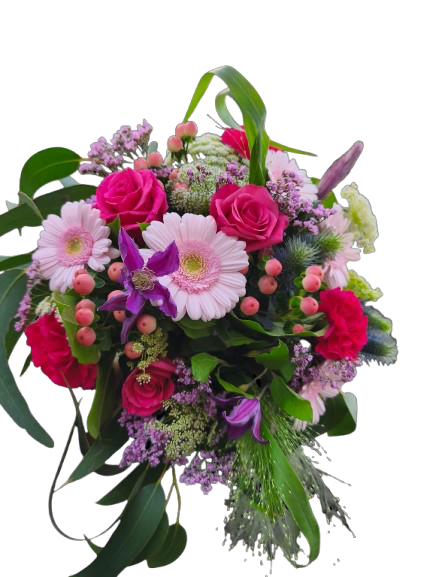 Bouquet du fleuriste couleurs pastel