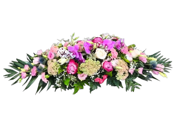 Raquette rose et blanche