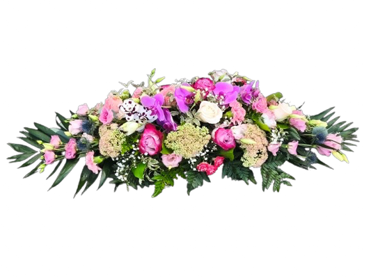 Raquette rose et blanche