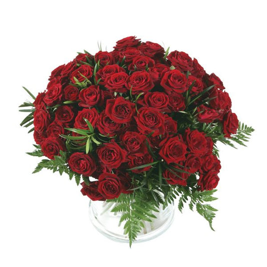 Bouquet Baccara Roses rouges