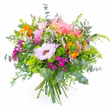 Bouquet coloré champêtre Genève