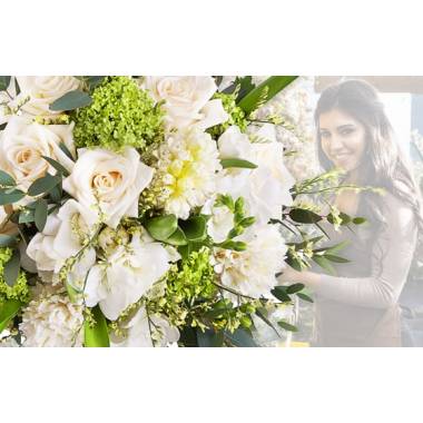 Bouquet Surprise du fleuriste Blanc