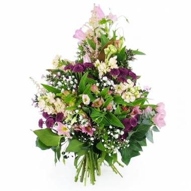 Gerbe de fleurs à la main Aphrodite
