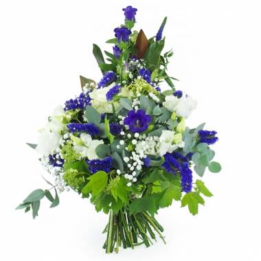 Gerbe de fleurs à la main Poséidon
