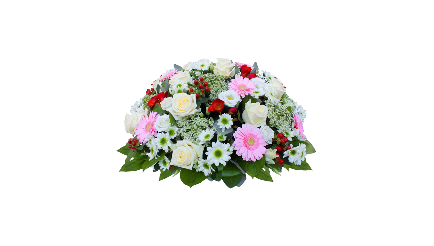 Coussin de fleurs